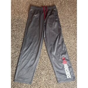 Indiana Hoosiers NCAA Mens Gray Athletic Sweatpants Size‎ L